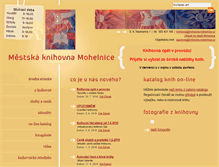 Tablet Screenshot of knihovna-mohelnice.cz